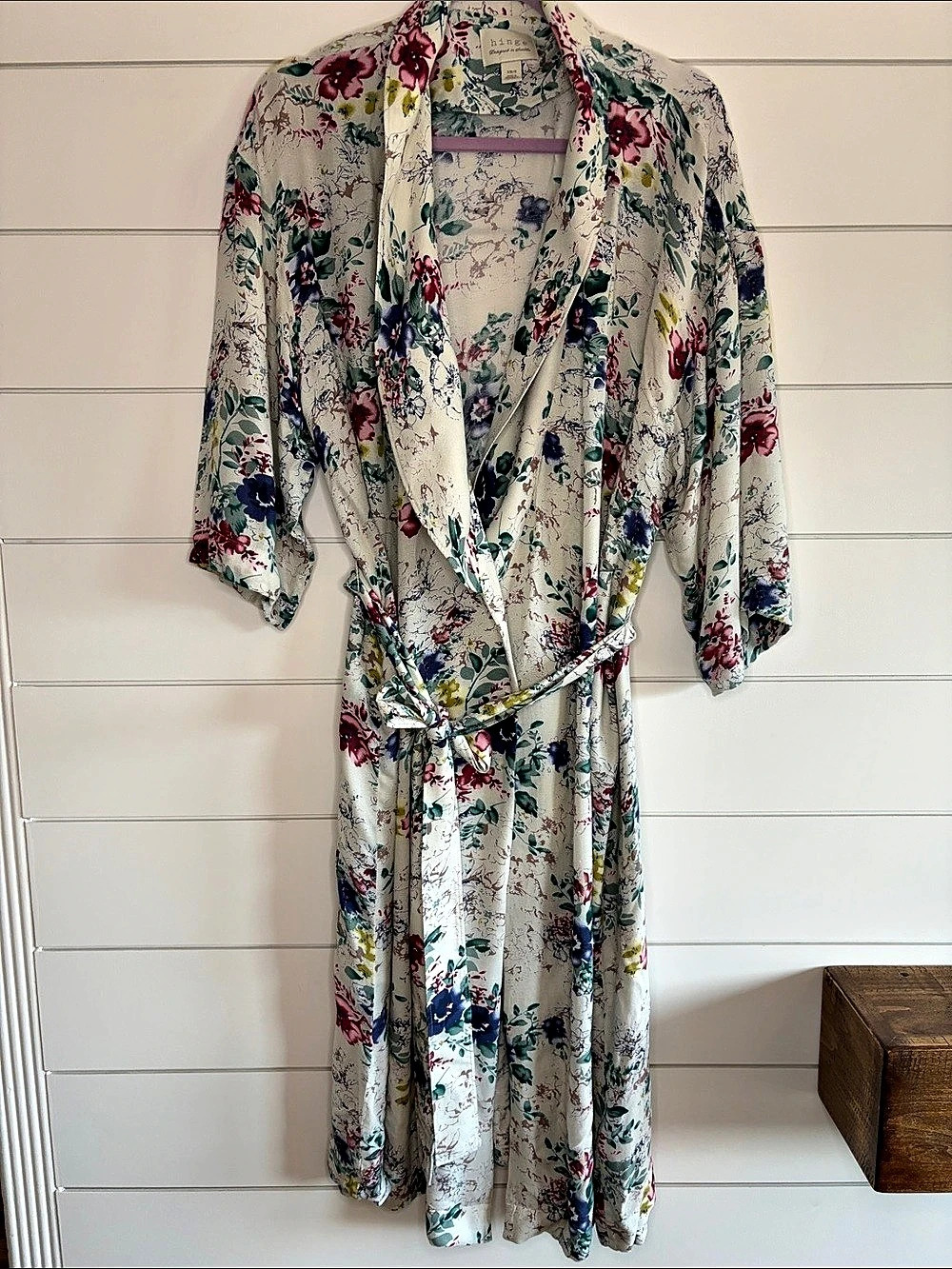 hinge Floral Rayon Wrap Dress XS/S Like New